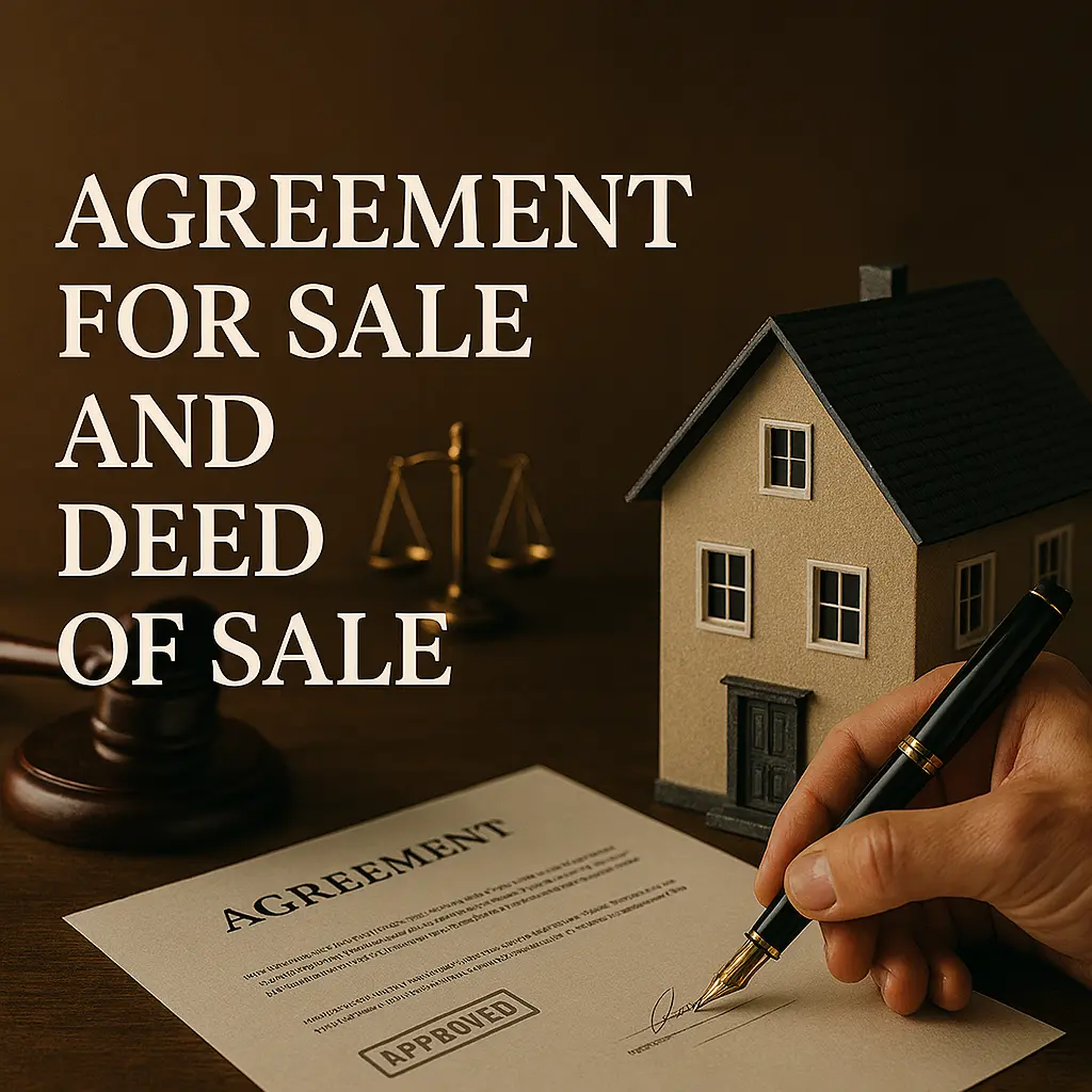 agreement for sale and deed of sale